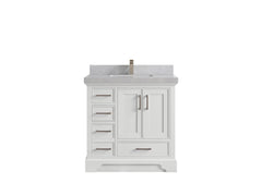 Charlotte 36 in. W x 22 in. D Center Sink Bathroom Vanity - photo 24