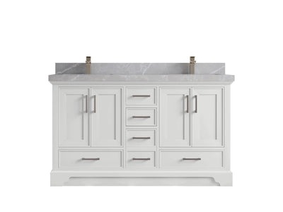 Charlotte 60 in. W x 22 in. D Double Sink Bathroom Vanity