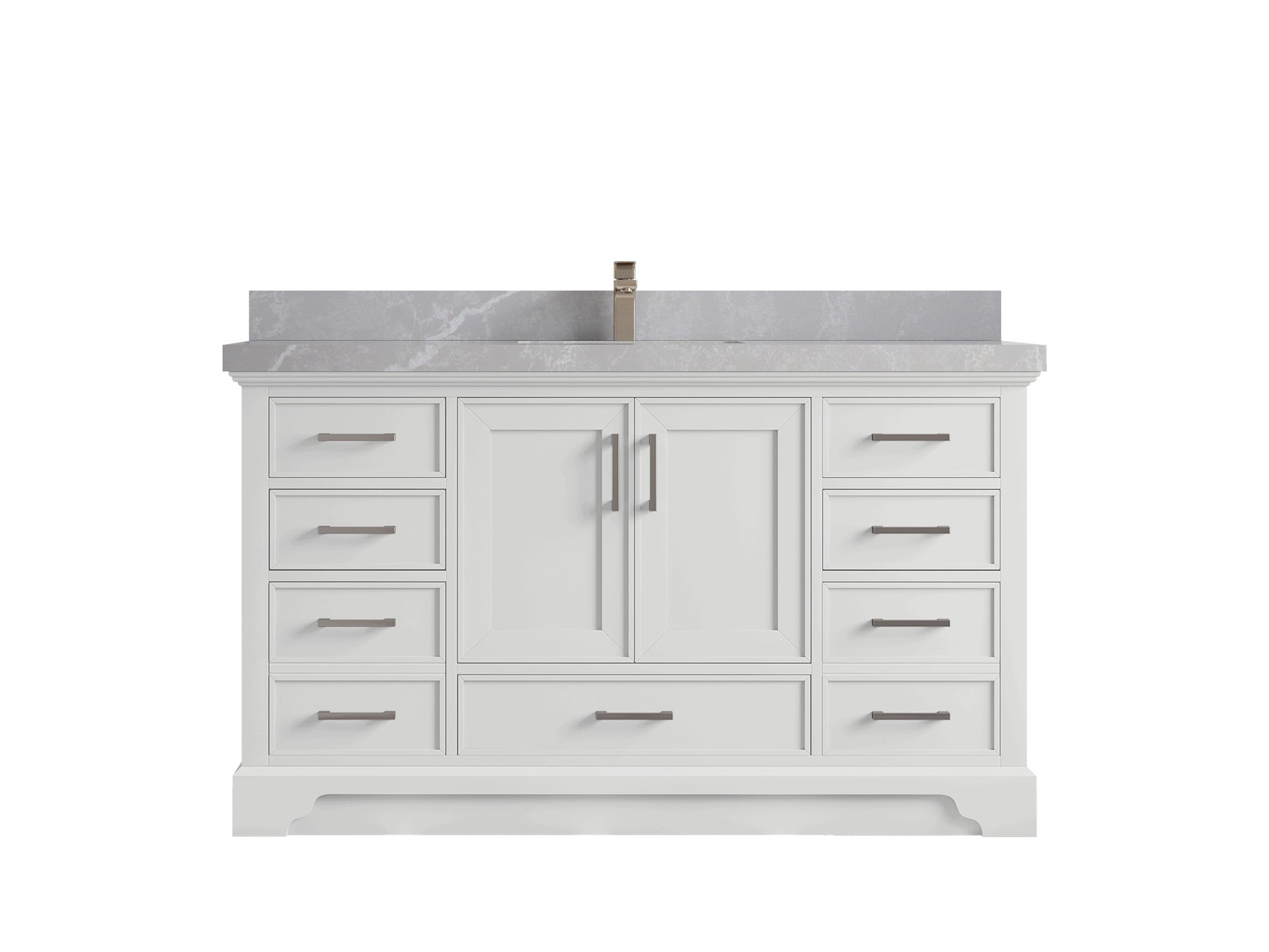 Charlotte 60 in. W x 22 in. D Single Sink Bathroom Vanity