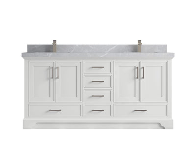 Charlotte 72 in. W x 22 in. D Double Sink Bathroom Vanity