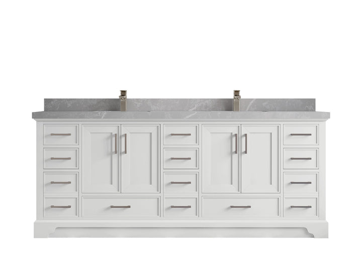 Charlotte 84 in. W x 22 in. D Double Sink Bathroom Vanity - photo 23