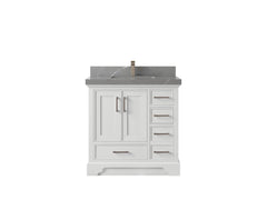 Charlotte 36 in. W x 22 in. D Center Sink Bathroom Vanity - photo 26