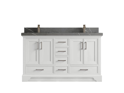 Charlotte 60 in. W x 22 in. D Double Sink Bathroom Vanity