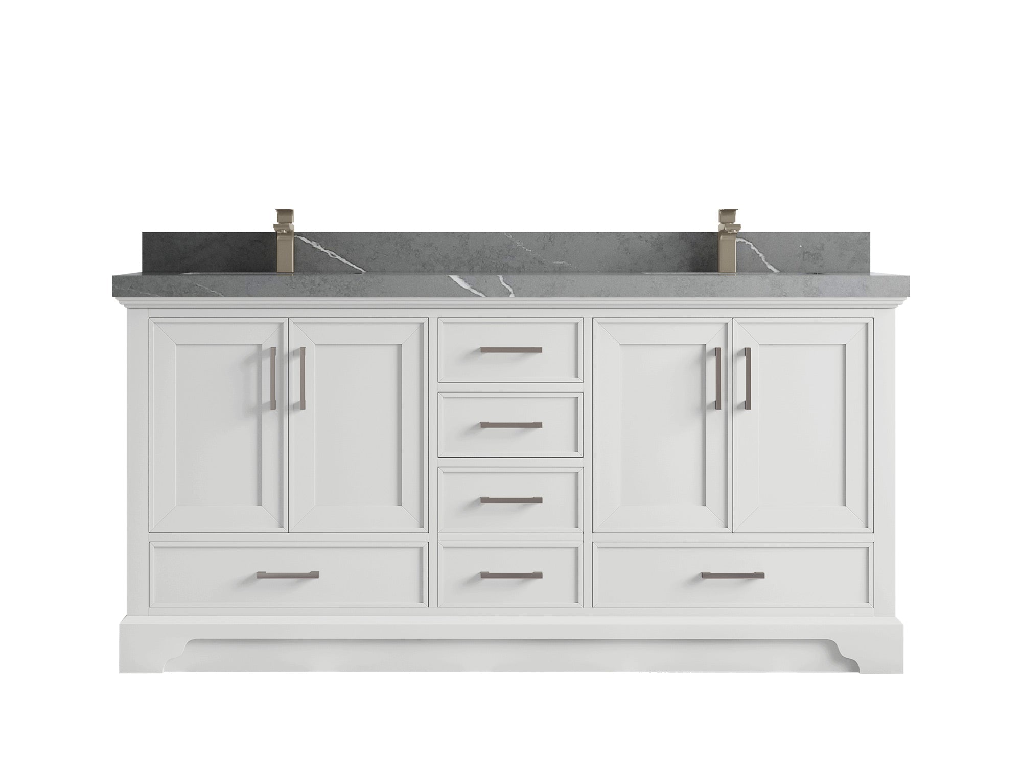 Charlotte 72 in. W x 22 in. D Double Sink Bathroom Vanity