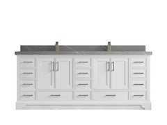 Charlotte 84 in. W x 22 in. D Double Sink Bathroom Vanity - photo 21
