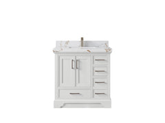 Charlotte 36 in. W x 22 in. D Center Sink Bathroom Vanity - photo 38