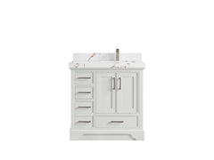 Charlotte 36 in. W x 22 in. D Right Offset Sink Bathroom Vanity - photo 39