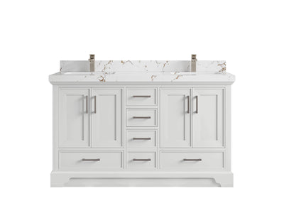 Charlotte 60 in. W x 22 in. D Double Sink Bathroom Vanity