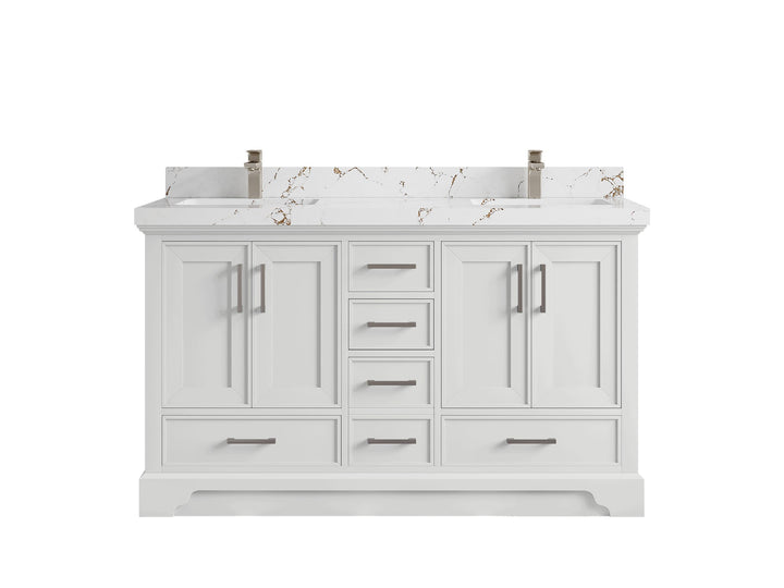 Charlotte 60 in. W x 22 in. D Double Sink Bathroom Vanity - photo 38