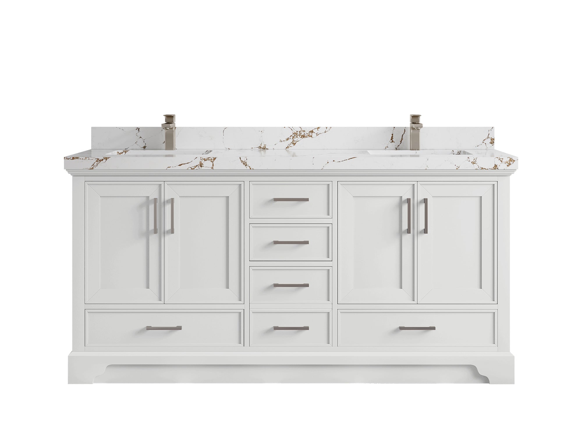 Charlotte 72 in. W x 22 in. D Double Sink Bathroom Vanity