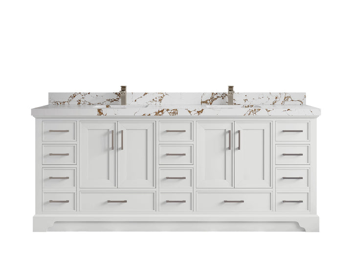 Charlotte 84 in. W x 22 in. D Double Sink Bathroom Vanity - photo 31