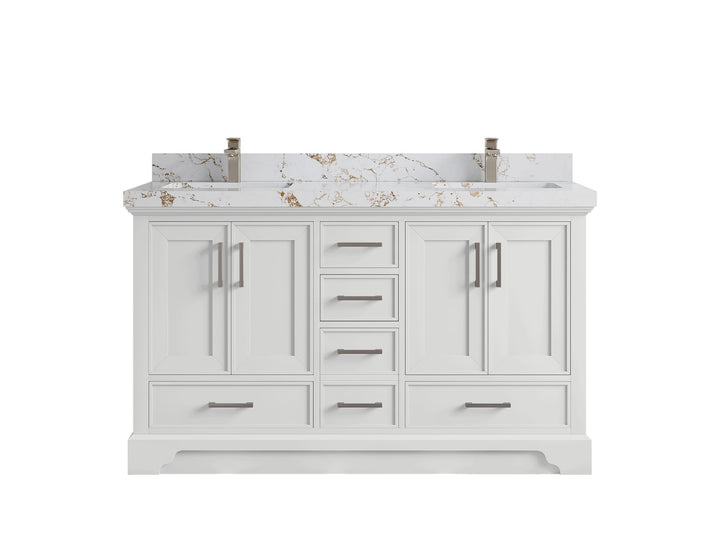 Charlotte 60 in. W x 22 in. D Double Sink Bathroom Vanity - photo 40