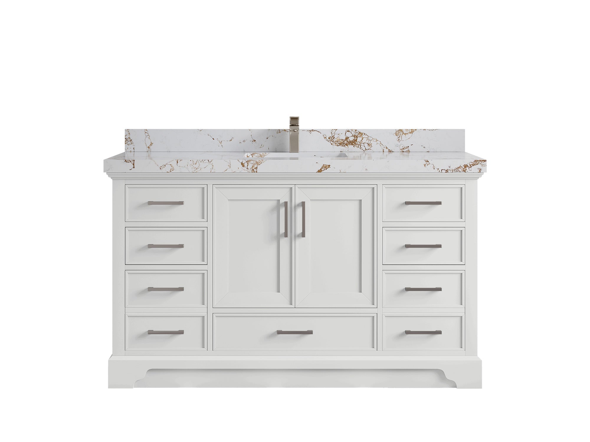 Charlotte 60 in. W x 22 in. D Single Sink Bathroom Vanity