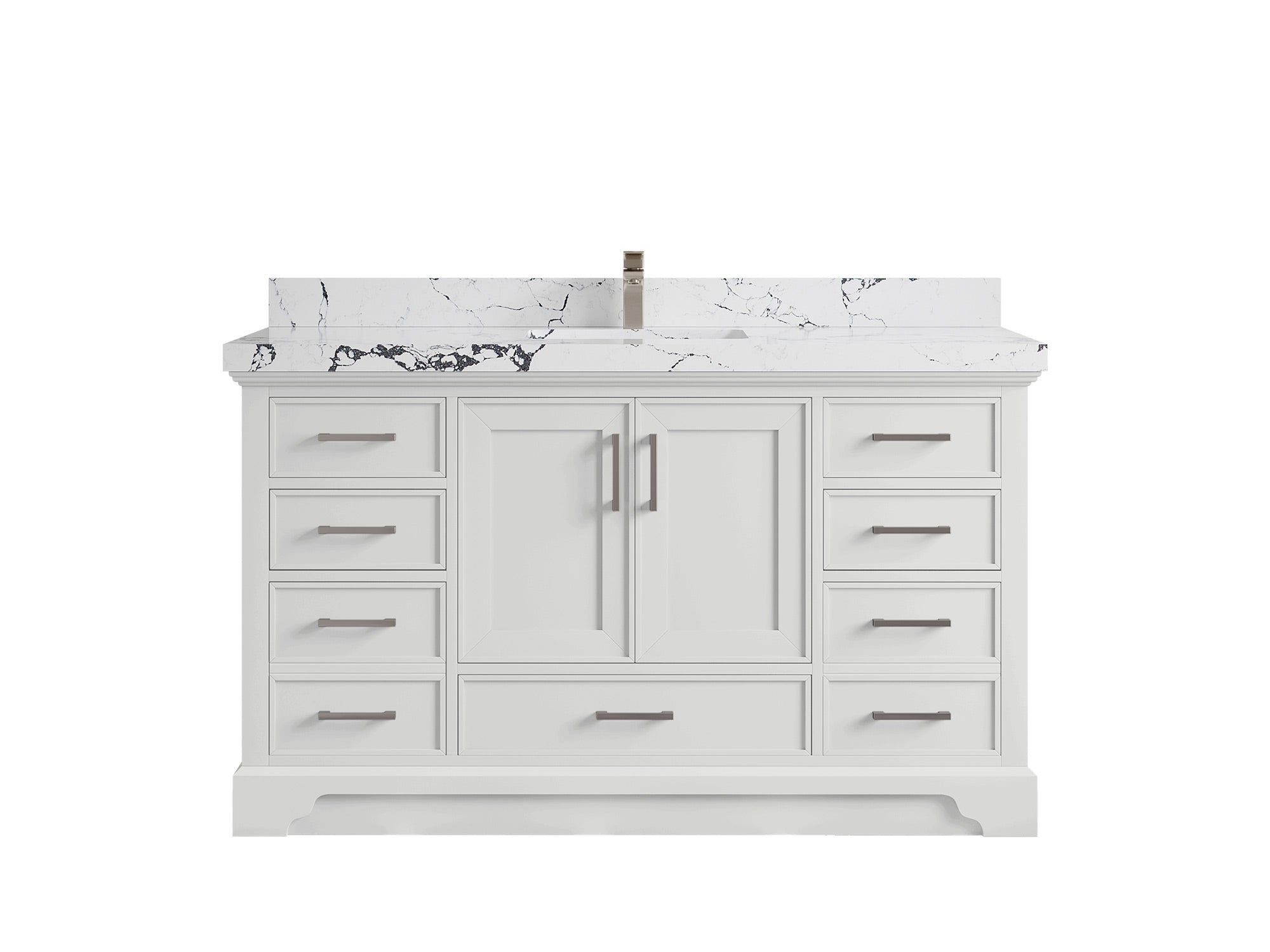 Charlotte 60 in. W x 22 in. D Single Sink Bathroom Vanity