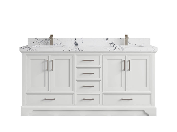 Charlotte 72 in. W x 22 in. D Double Sink Bathroom Vanity - photo 41