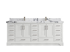 Charlotte 84 in. W x 22 in. D Double Sink Bathroom Vanity - photo 35
