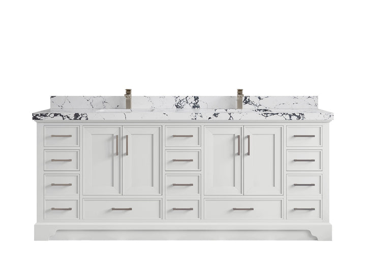 Charlotte 84 in. W x 22 in. D Double Sink Bathroom Vanity - photo 35