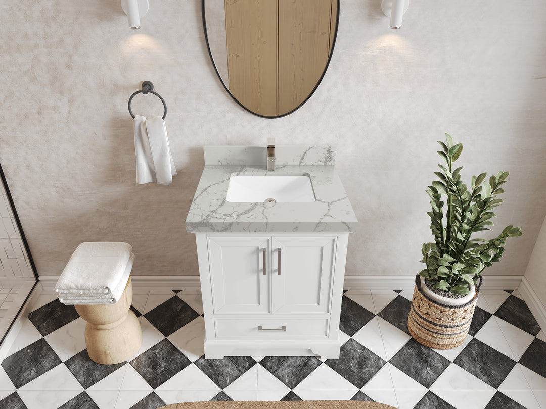 Charlotte 30 in. W x 22 in. D Single Sink Bathroom Vanity