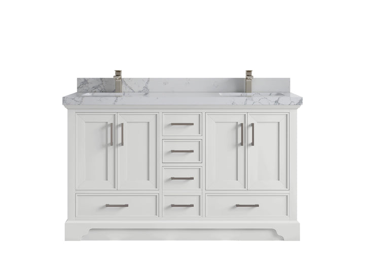 Charlotte 60 in. W x 22 in. D Double Sink Bathroom Vanity - photo 36