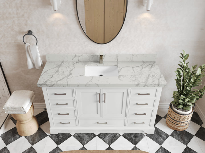 Charlotte 60 in. W x 22 in. D Single Sink Bathroom Vanity - photo 35