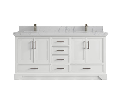 Charlotte 72 in. W x 22 in. D Double Sink Bathroom Vanity