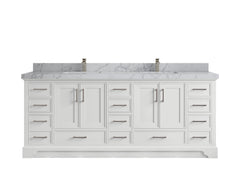 Charlotte 84 in. W x 22 in. D Double Sink Bathroom Vanity - photo 39