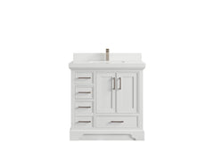 Charlotte 36 in. W x 22 in. D Center Sink Bathroom Vanity - photo 28