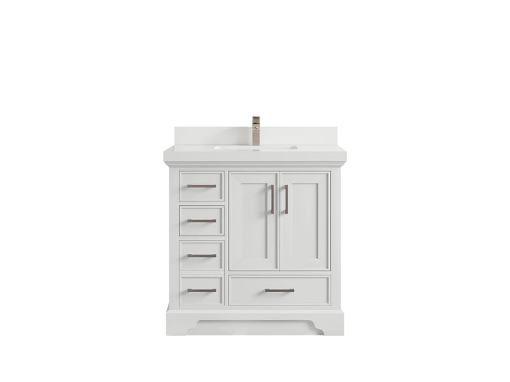 Charlotte 36" W x 22" D Center Sink Vanity for Elegant Bathroom Spaces - photo 28