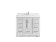 Charlotte 42 in. W x 22 in. D Single Sink Bathroom Vanity - photo 29