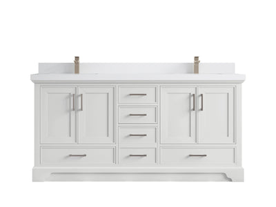 Charlotte 72 in. W x 22 in. D Double Sink Bathroom Vanity