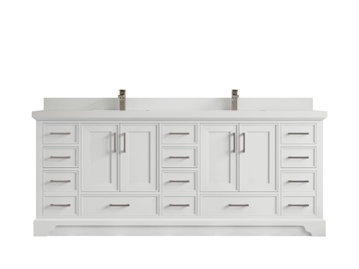 Charlotte 84 in. W x 22 in. D Double Sink Bathroom Vanity - photo 41