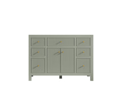 Sonoma 48 in W x 22 in D Free Standing Reeded Single Sink Bathroom Vanity - photo 7