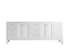 Nashville 84 in W x 22 in D Double Sink Bathroom Vanity - photo 6