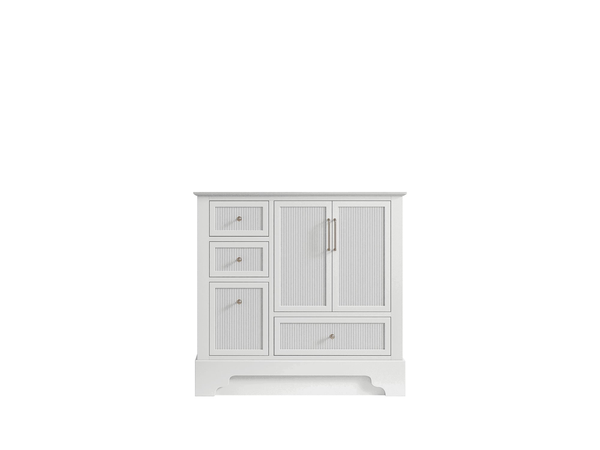 Alys 36 in. W x 22 in. D Right Offset Sink Bathroom Vanity