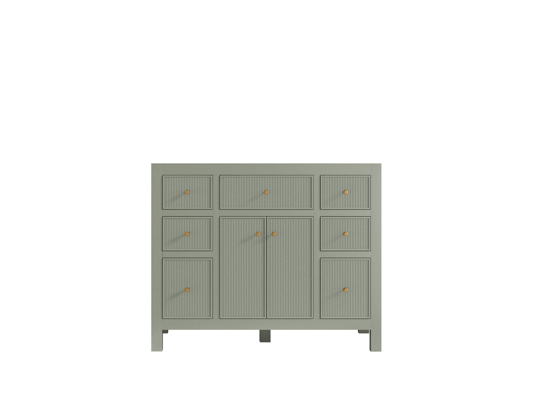 Sonoma 42 in. W x 22 in. D Single Sink Bathroom Vanity in Evergreen with countertop - Cabinet Only