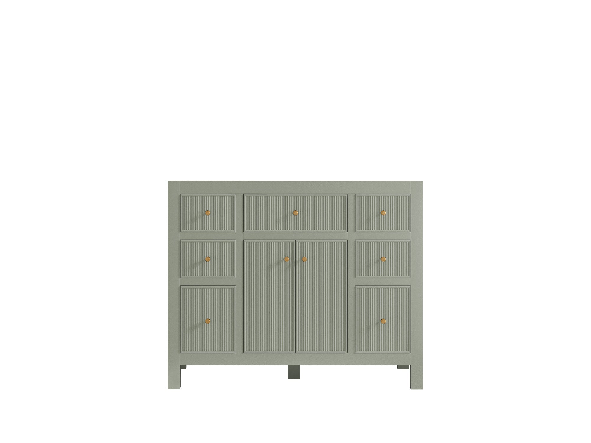 Sonoma 42 in. W x 22 in. D Single Sink Bathroom Vanity in Evergreen with countertop - Cabinet Only