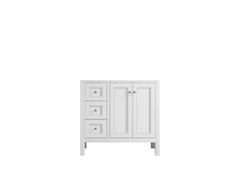 Nashville 36 in. W x 22 in. D Right Offset Sink Bathroom Vanity - photo 6