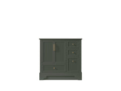 Alys 36 in. W x 22 in. D Left Offset Sink Bathroom Vanity - photo 6