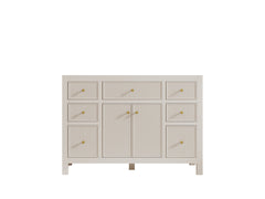 Sonoma 48 in W x 22 in D Free Standing Reeded Single Sink Bathroom Vanity - photo 7