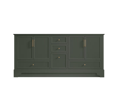 Alys 72 in. W x 22 in. D Double Sink Bathroom Vanity