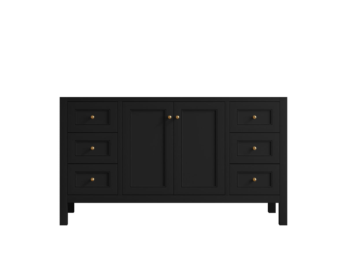 Nashville 60 in. W x 22 in. D Single Sink Bathroom Vanity