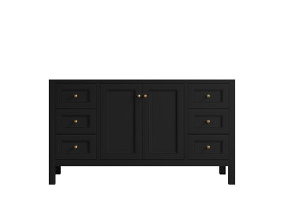 Nashville 60 in. W x 22 in. D Single Sink Bathroom Vanity