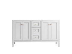 Nashville 60 in. W x 22 in. D Double Sink Bathroom Vanity - photo 6
