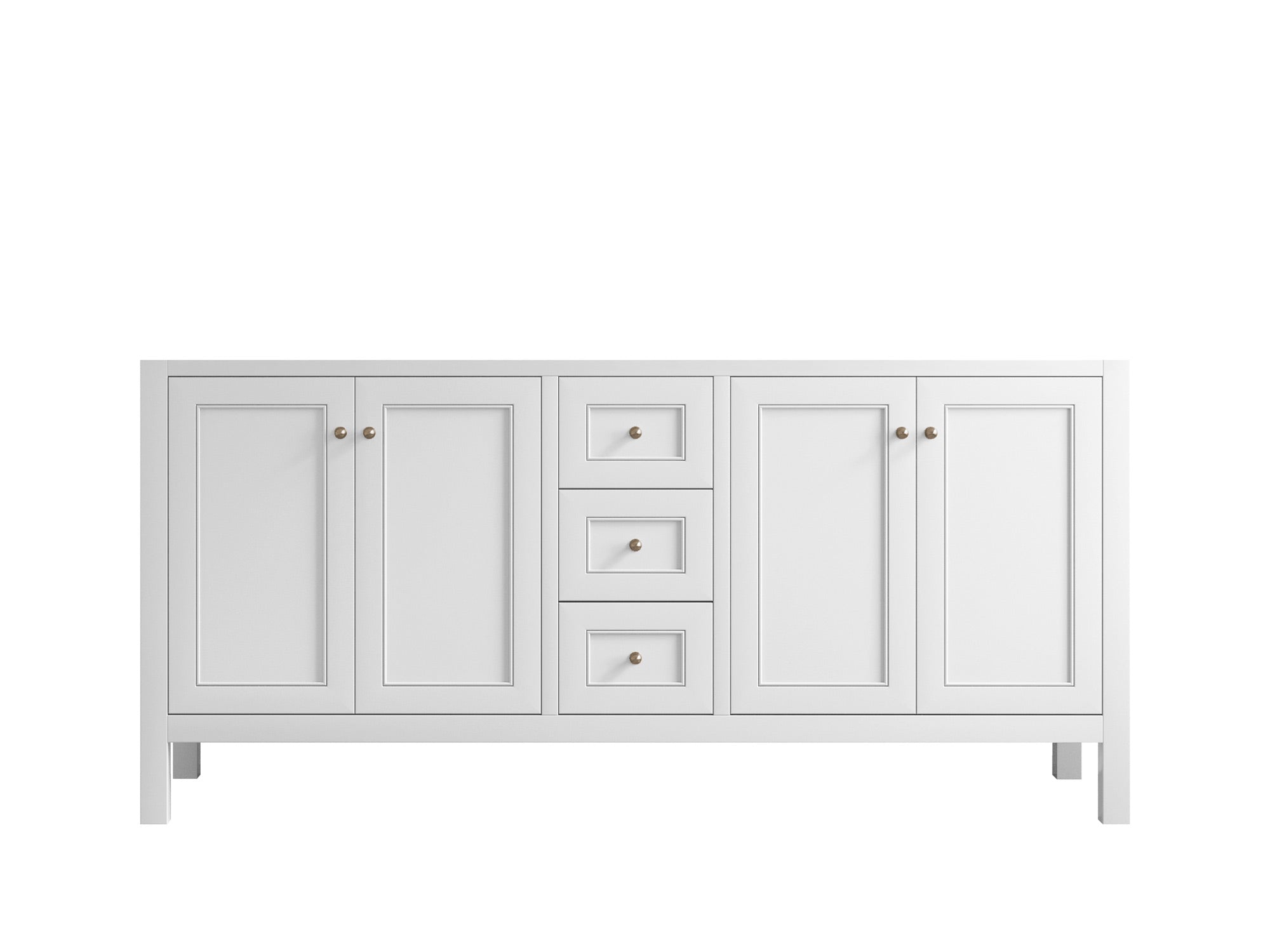 Nashville 72 in. W x 22 in. D Double Sink Bathroom Vanity