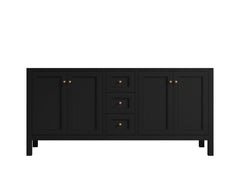 Nashville 72 in. W x 22 in. D Double Sink Bathroom Vanity - photo 6