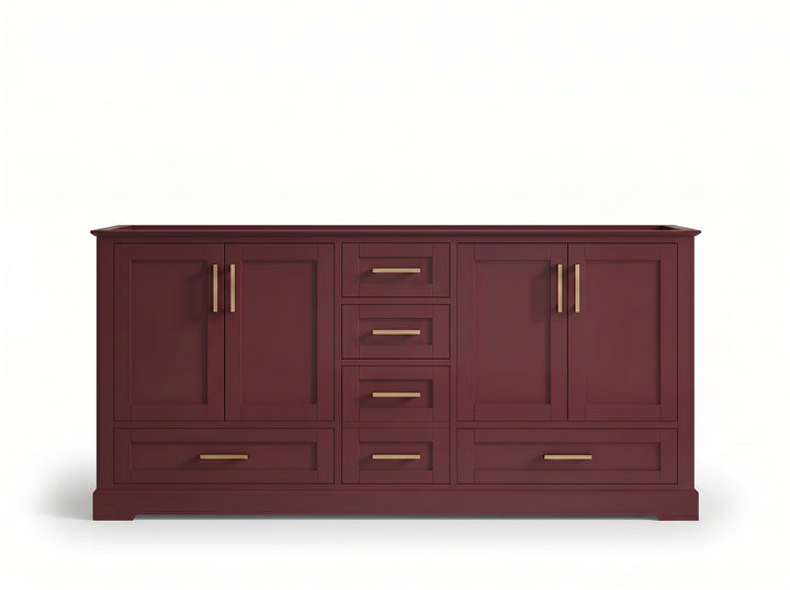 Boston 72 in. W x 22 in. D Double Sink Bathroom Vanity - photo 3