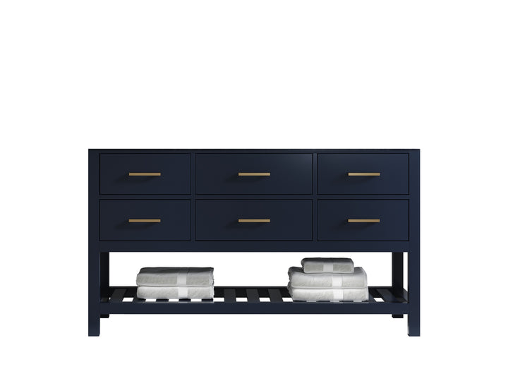 Parker 60 in. W x 22 in. D Single Sink Bathroom Vanity - photo 6