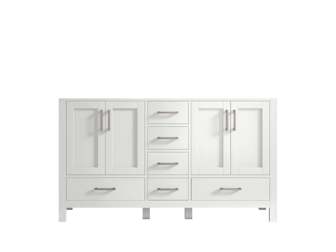 Malibu 60 in. W x 22 in. D Double Sink Bathroom Vanity