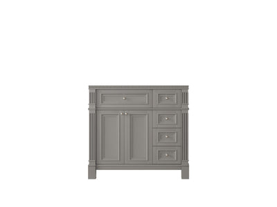 Paris 36 in. W x 22 in. D Bathroom Vanity with Center Sink