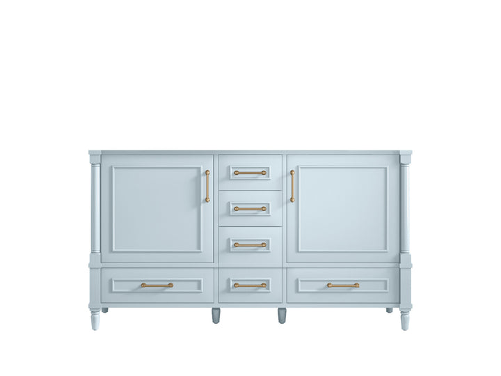 Aberdeen 60 in. W x 22 in. D Double Sink Bathroom Vanity - photo 6